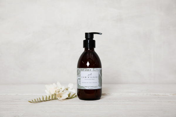 Sam Wilson Geranium and Orange Hand & Body Wash