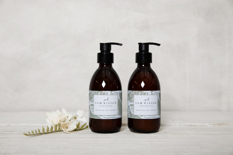 Sam Wilson Geranium and Orange Hand & Body Lotion