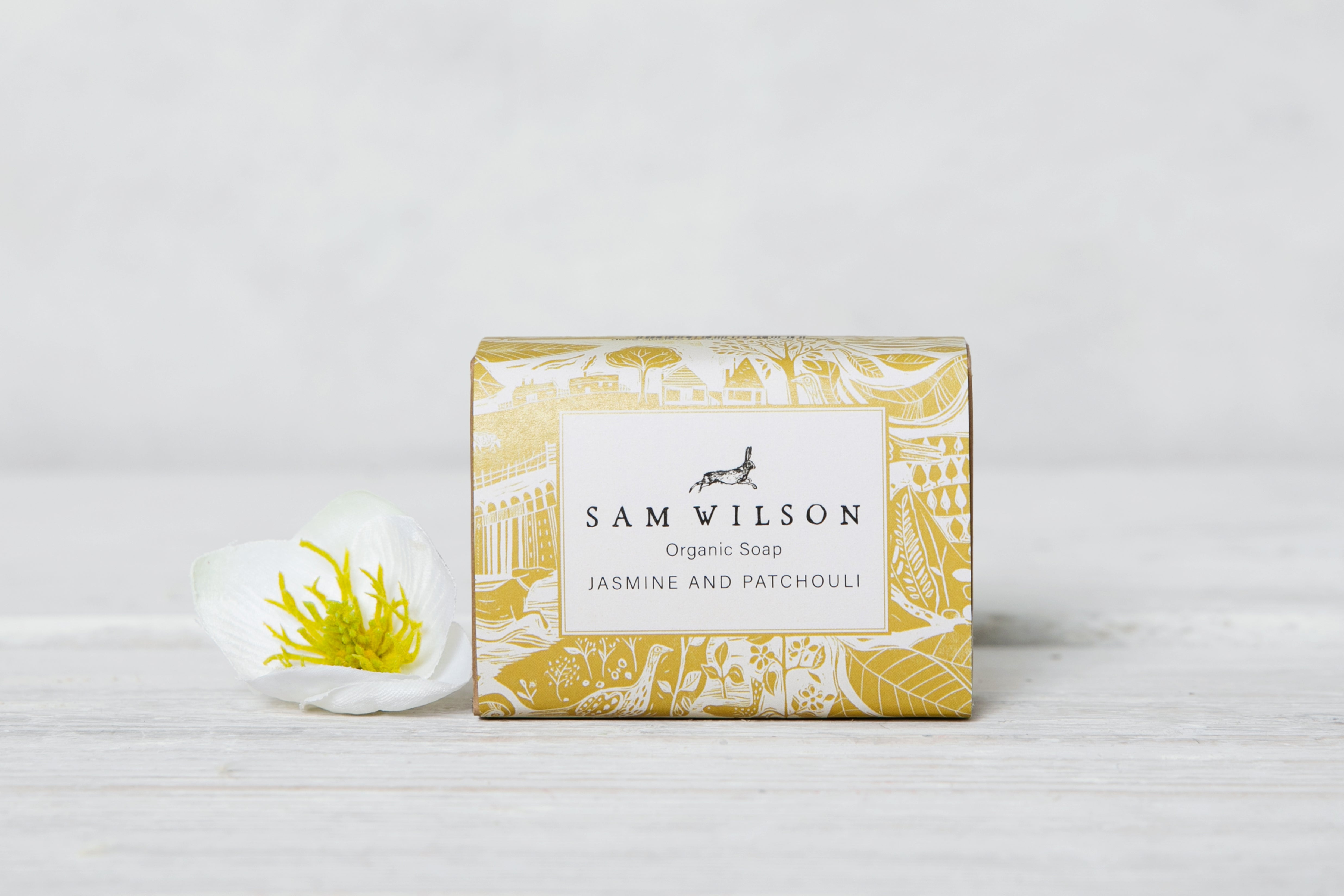 Sam Wilson Jasmine and Patchouli Organic Soap