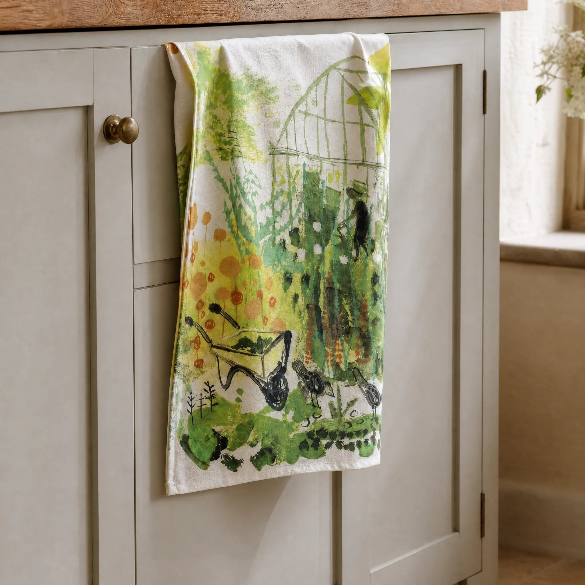 Sam Wilson Greenhouse Tea Towel