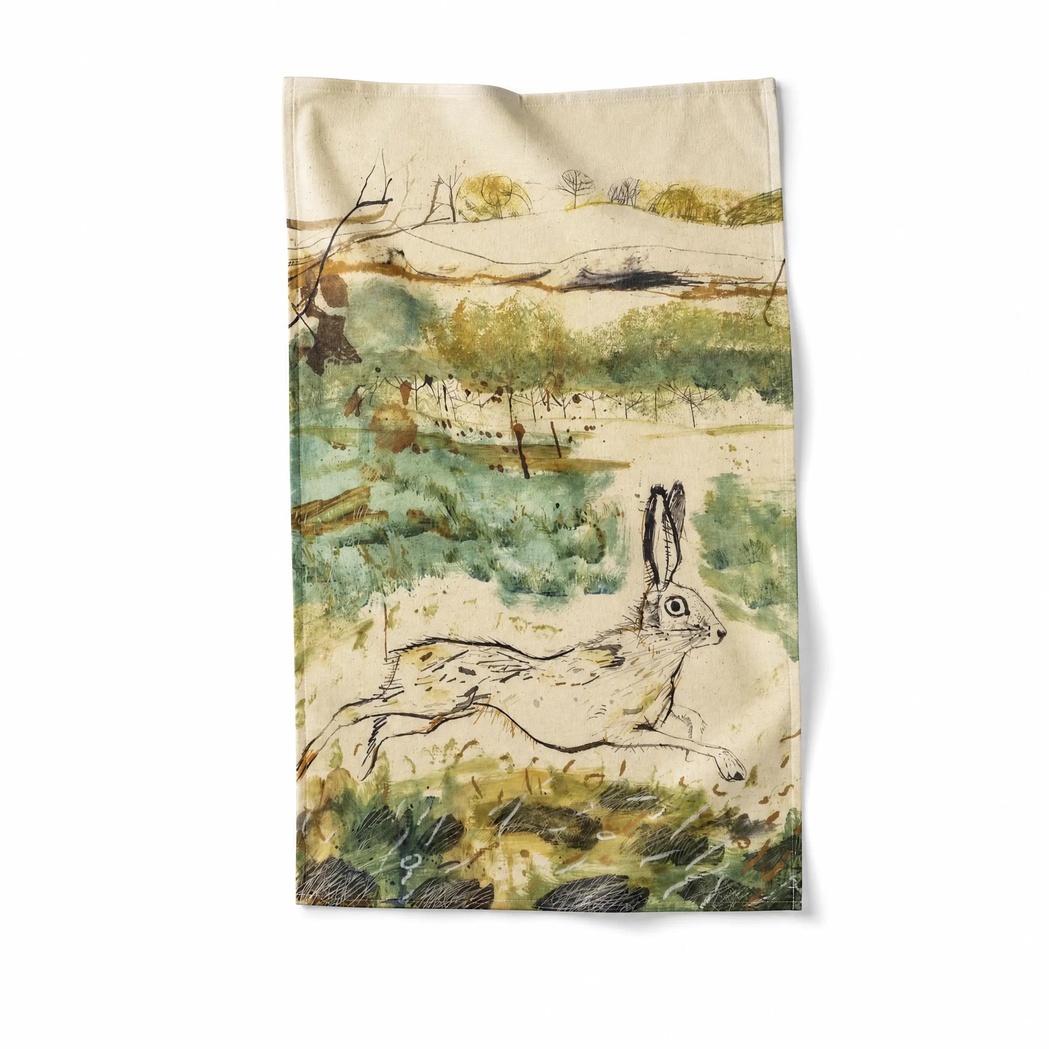 Sam Wilson Heathland Tea Towel