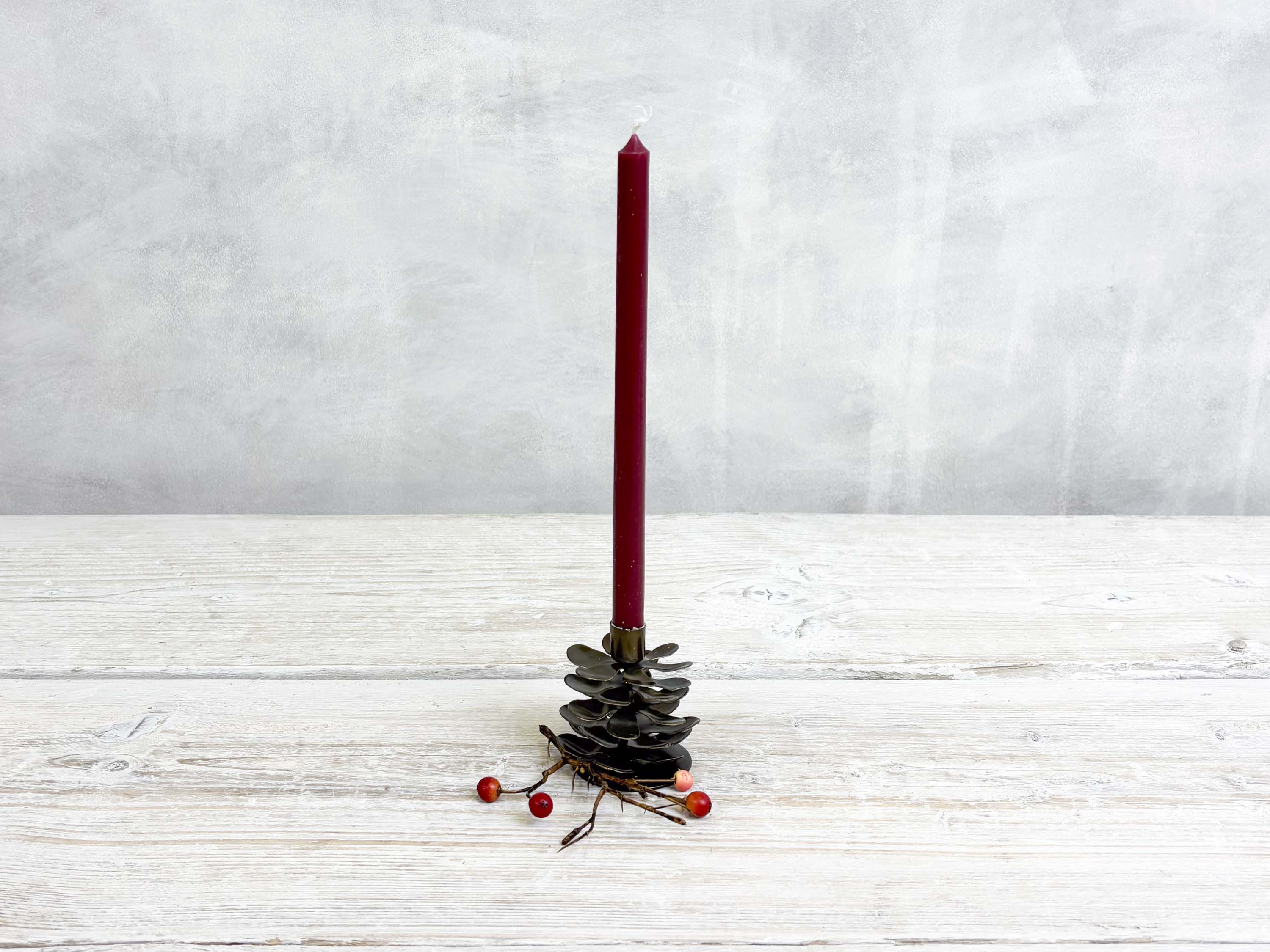 Taper Candle Bundle - Dark Red