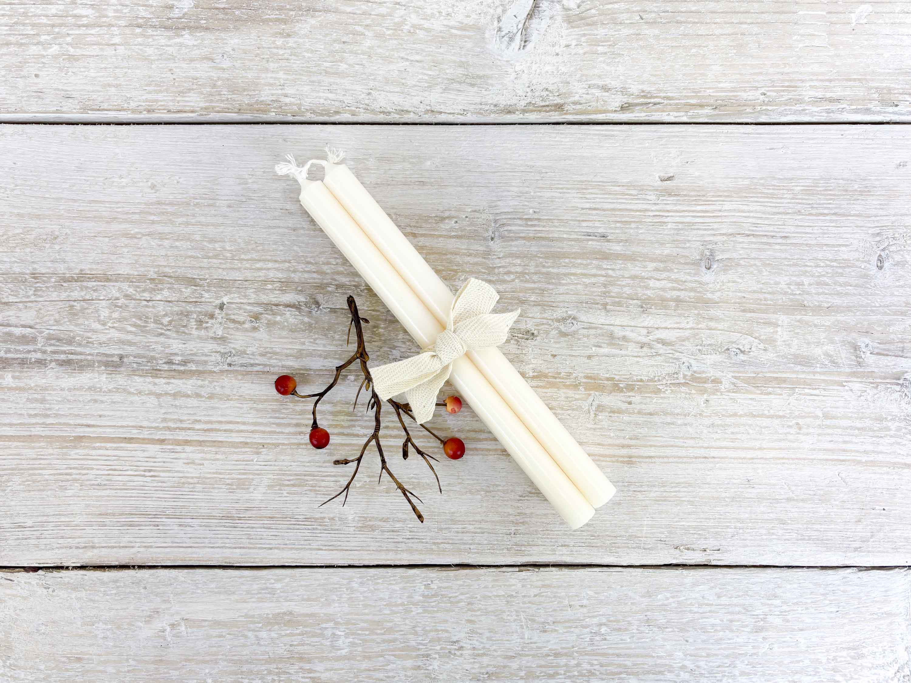Taper Candle Bundle - Ivory