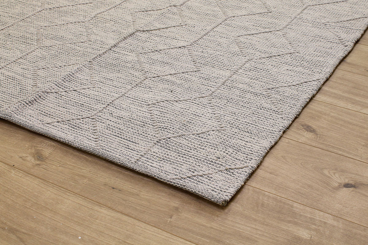 Cotton Loop Rugs Delta Pattern Cotton Rug