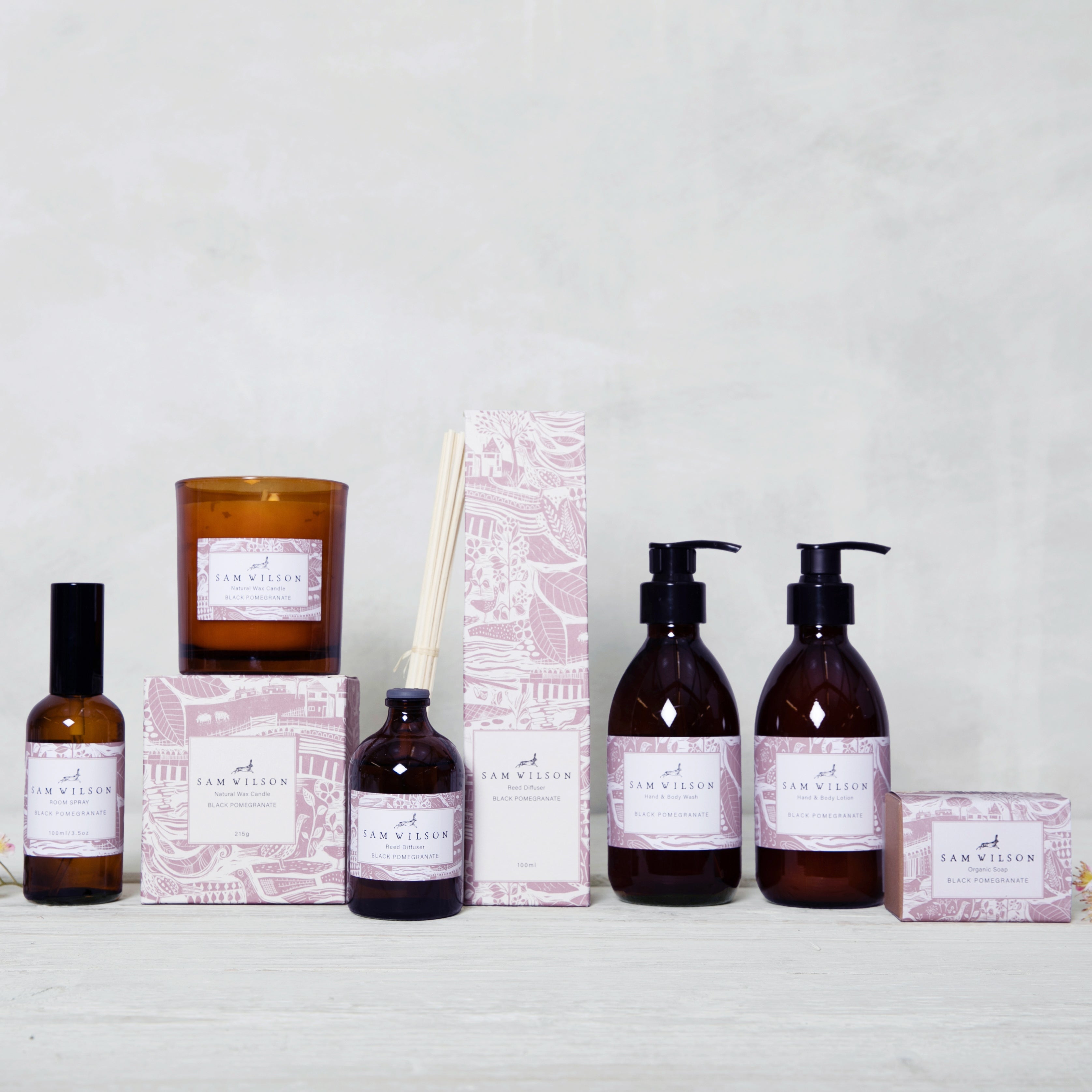 Sam Wilson Black Pomegranate Organic Soap