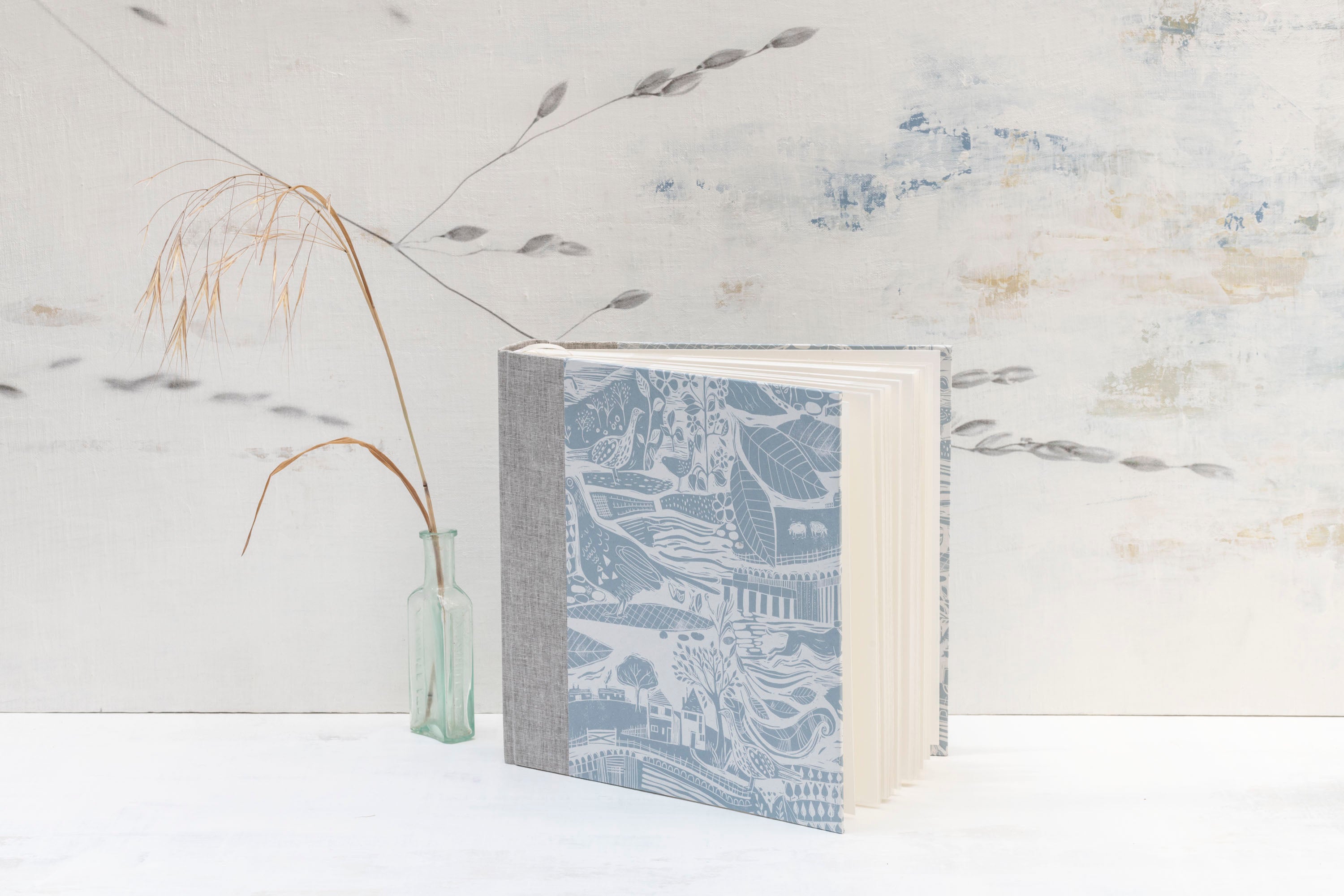 Sam Wilson Through The Fields Duck Egg Blue Photo Album