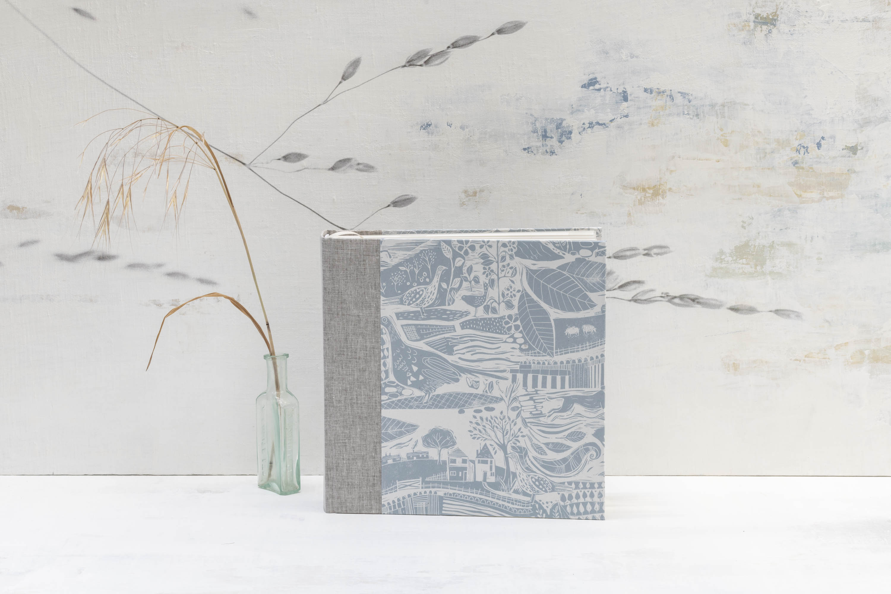Sam Wilson Through The Fields Duck Egg Blue Photo Album