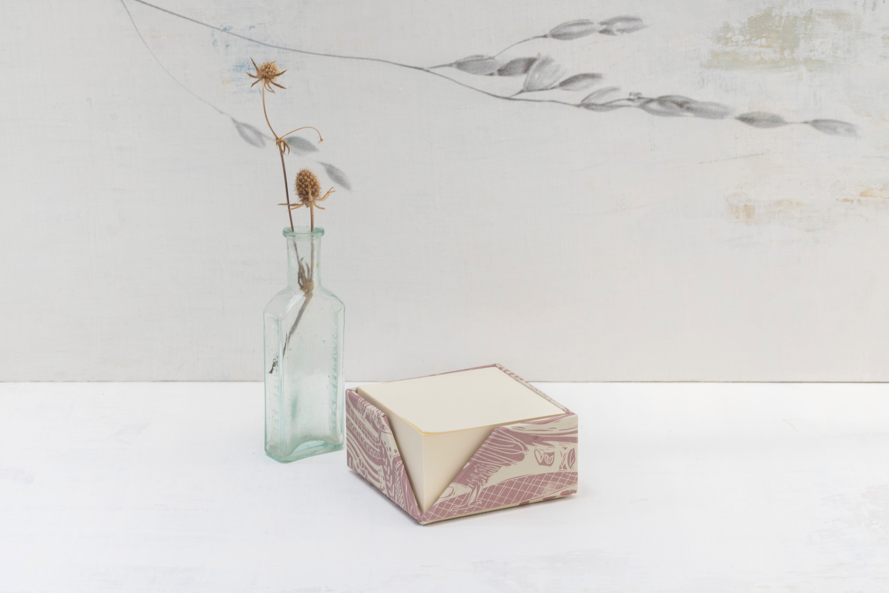 Sam Wilson Pink Through The Fields Memo Block