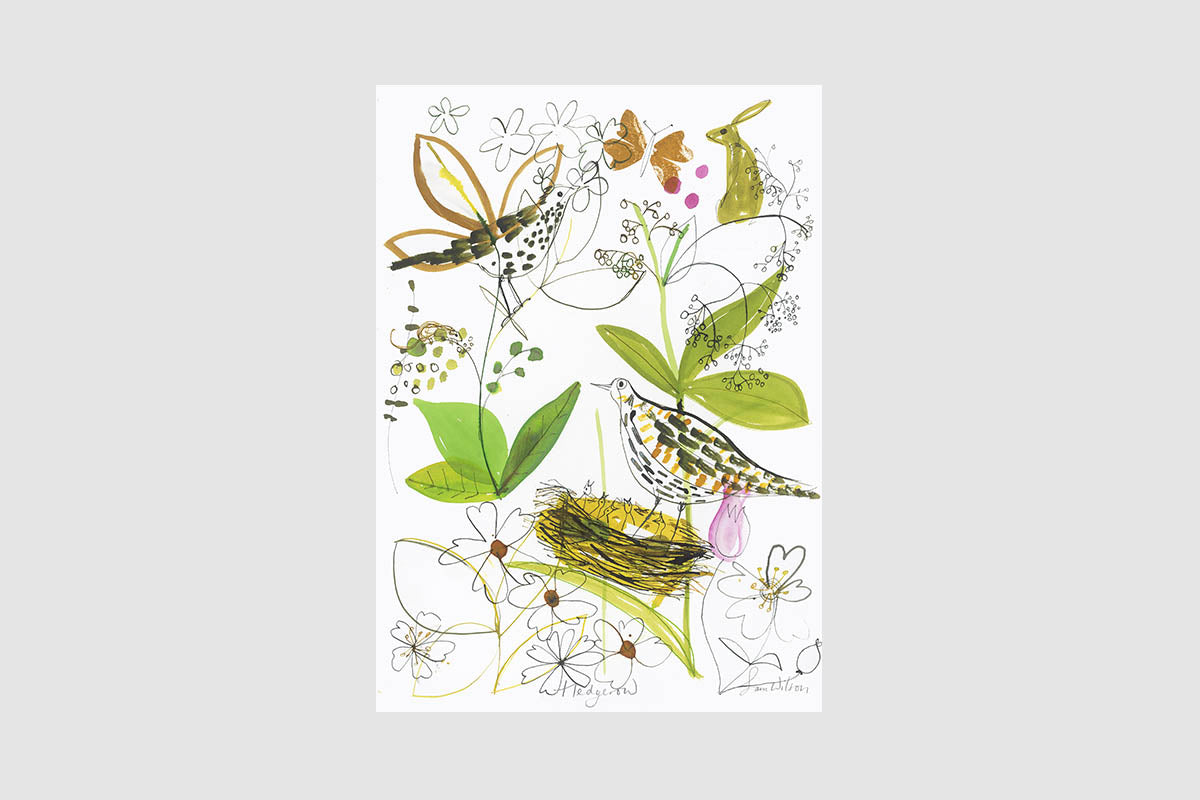 Sam Wilson Hedgerow Print