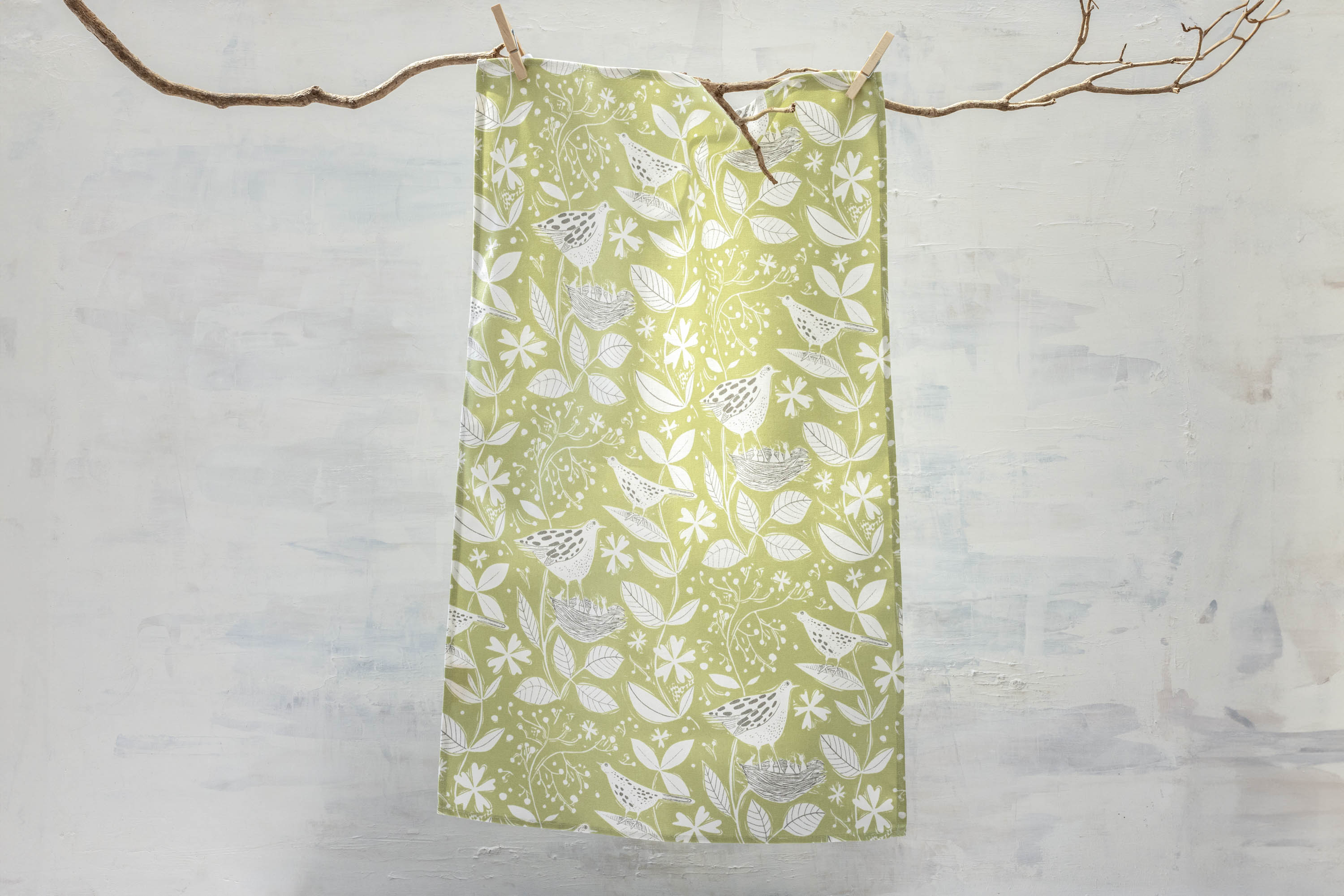 Sam Wilson Hedgerow Tea Towel