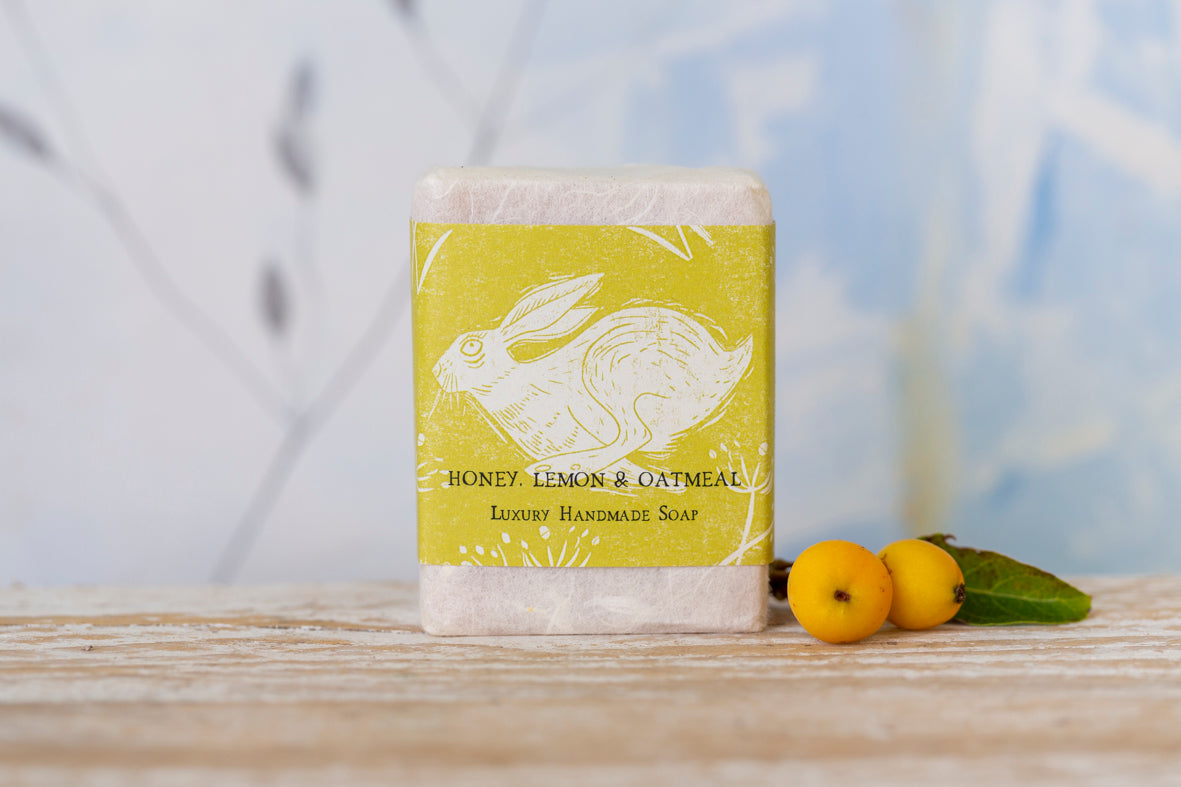 Handmade Soap - Honey, Lemon & Oatmeal