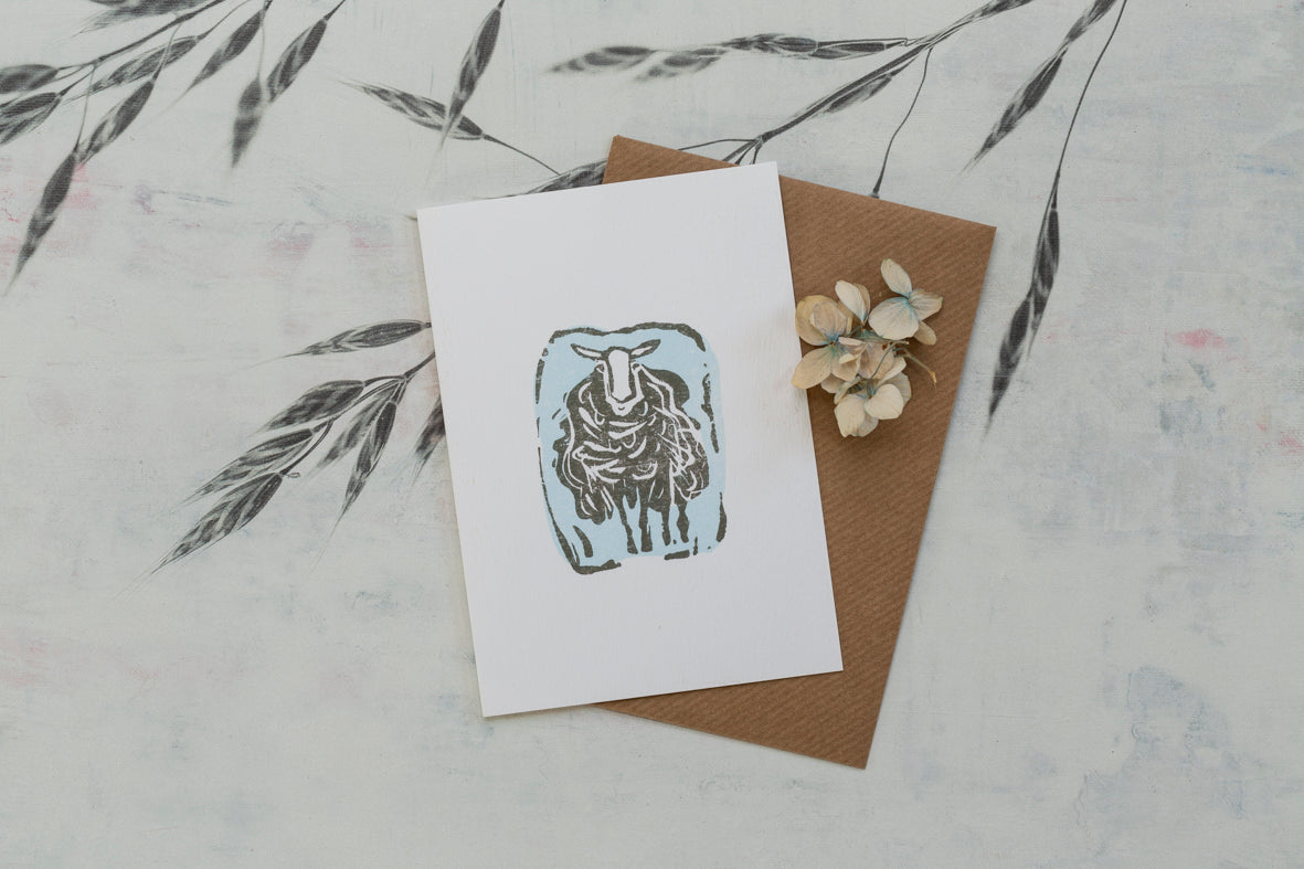 Sam Wilson Sheep Greetings Card