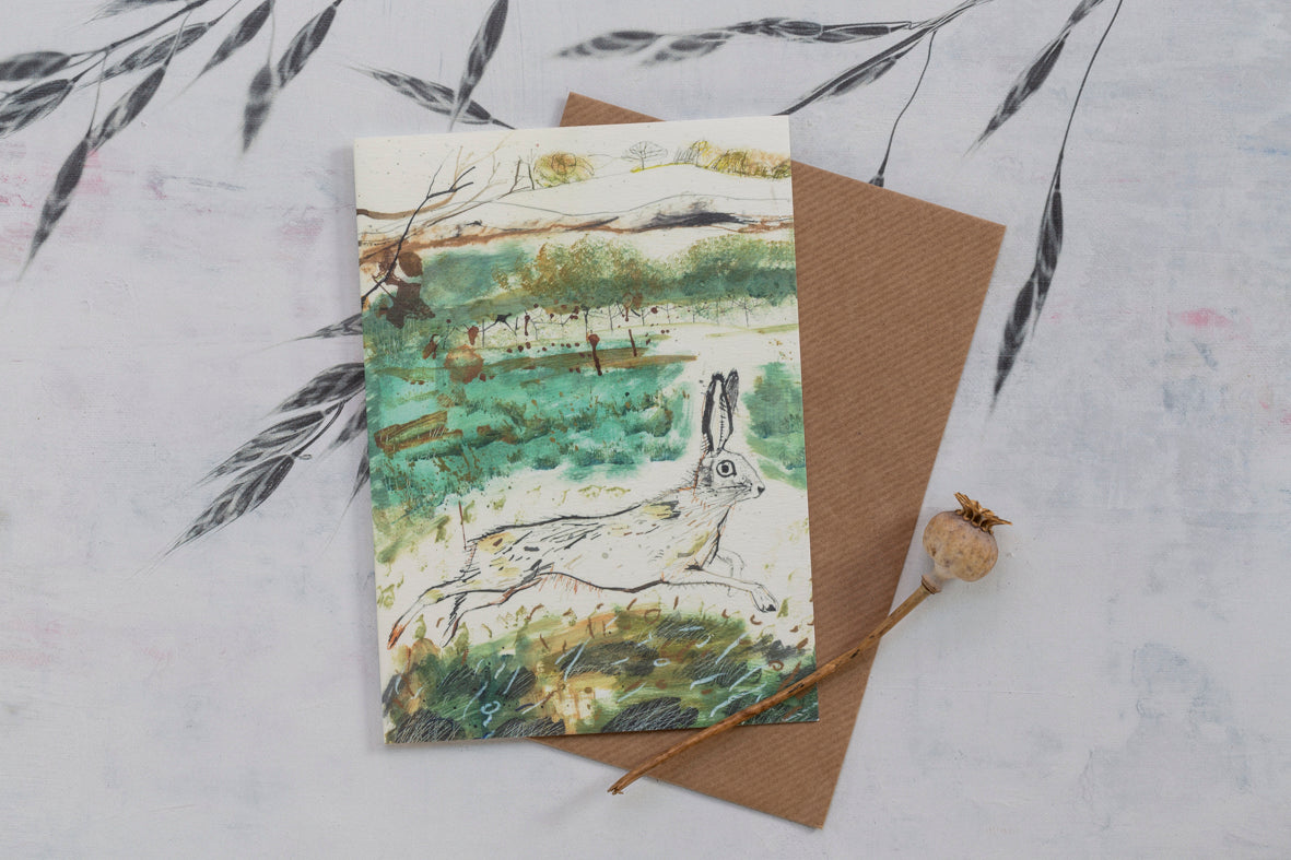 Sam Wilson Heathland Greetings Card