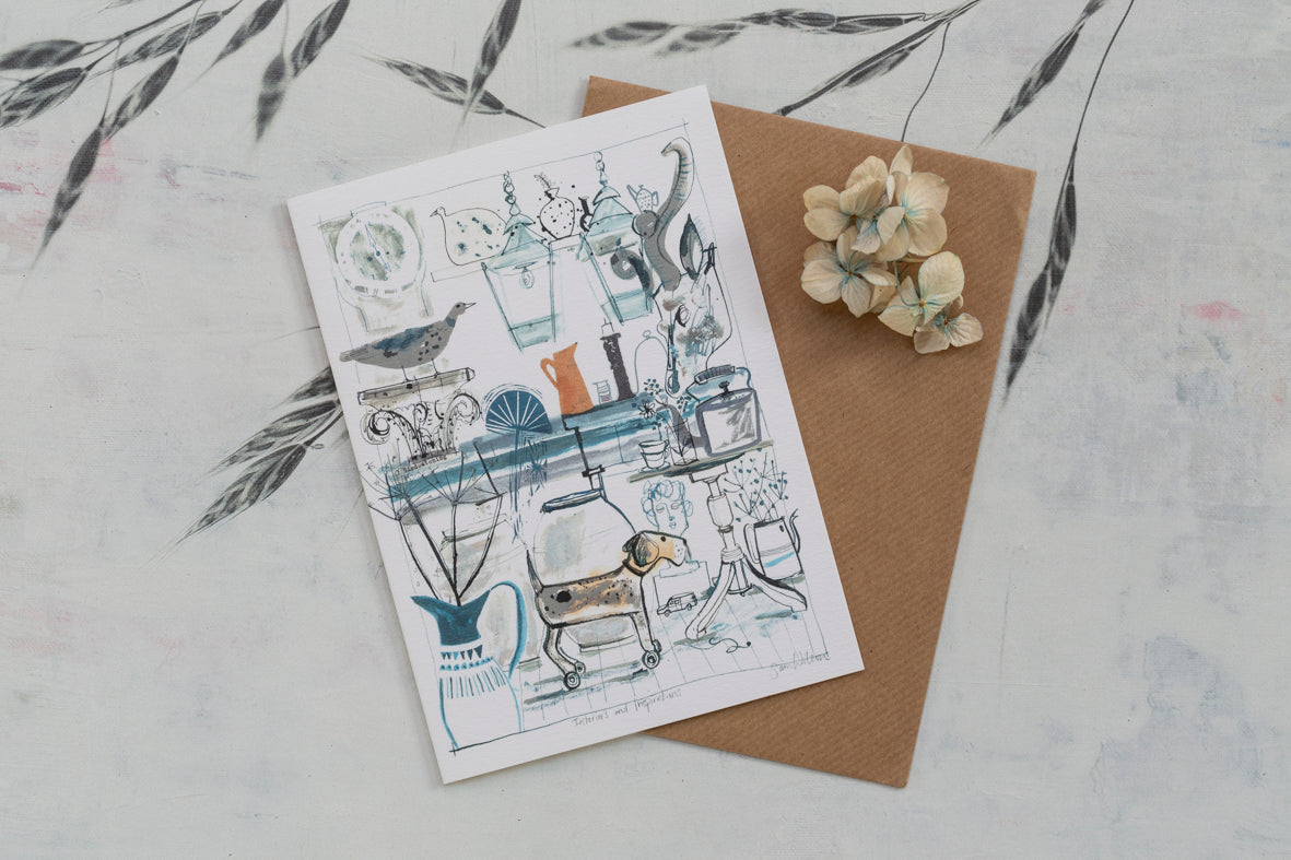 Sam Wilson Interiors and Inspirations Greetings Card