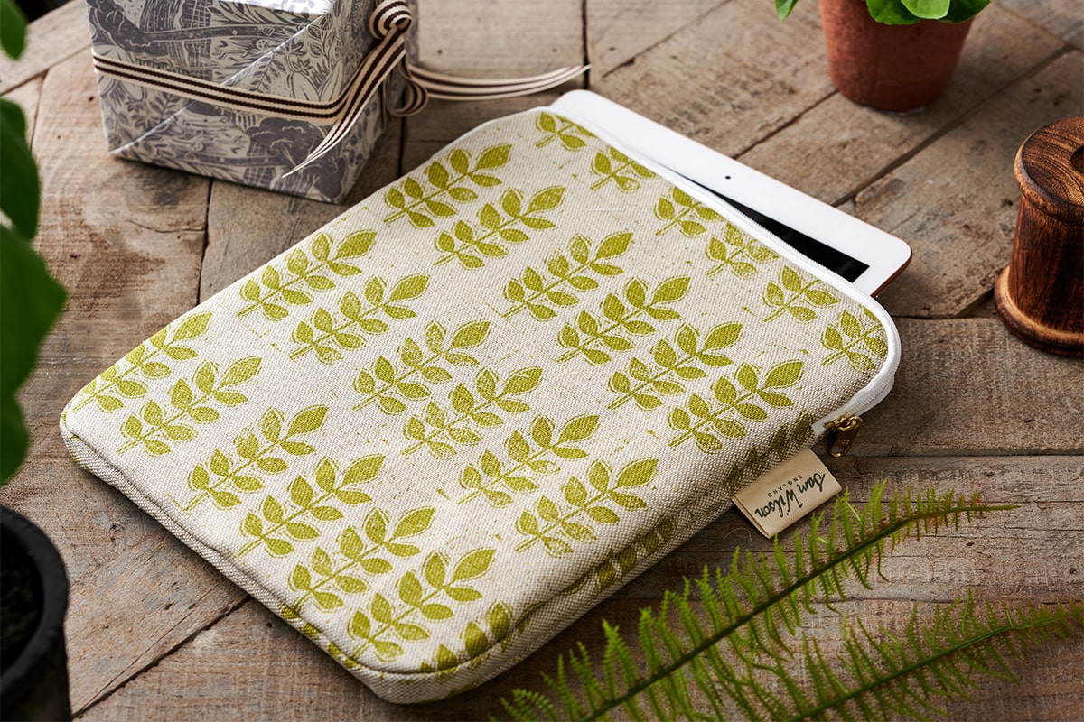 Sam Wilson Green Leaf iPad Cover