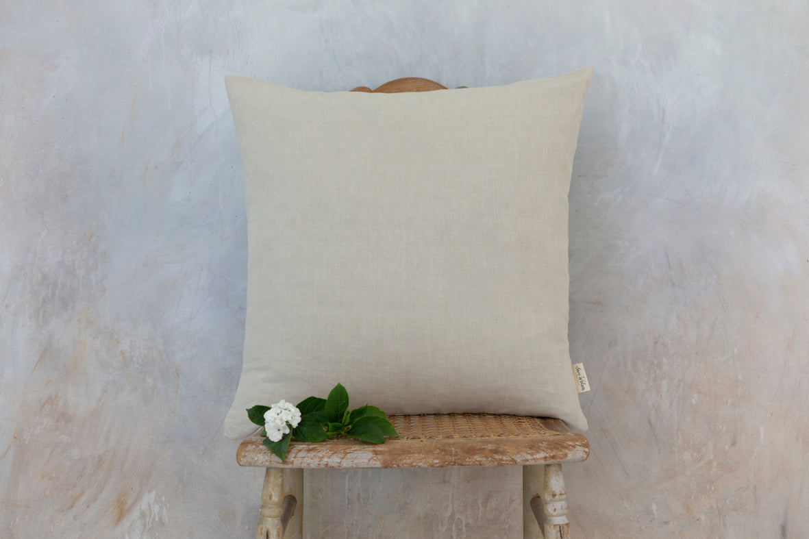 Sam Wilson Stucco Fine Linen Square Cushion