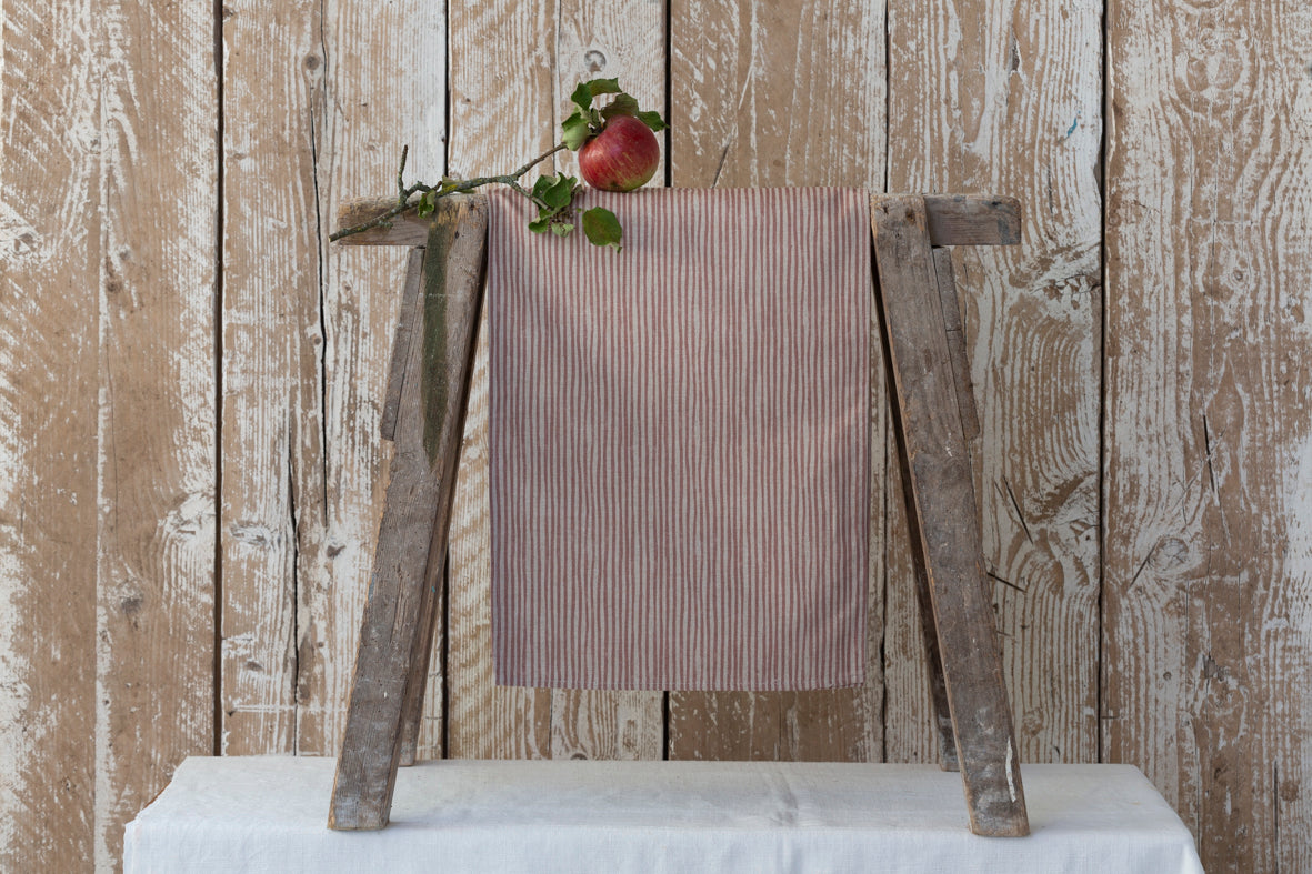 Sam Wilson Pink Stripe Table Runner