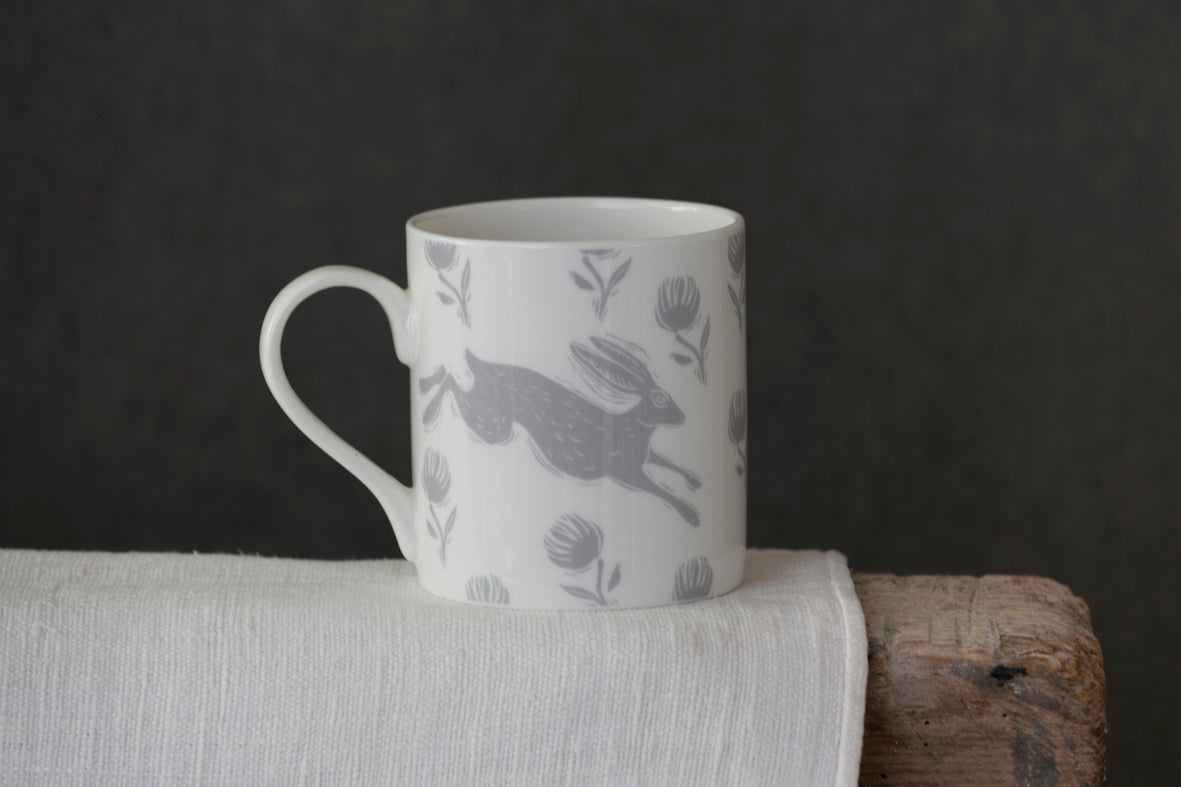 Sam Wilson Running Hare Large Pattern Mug