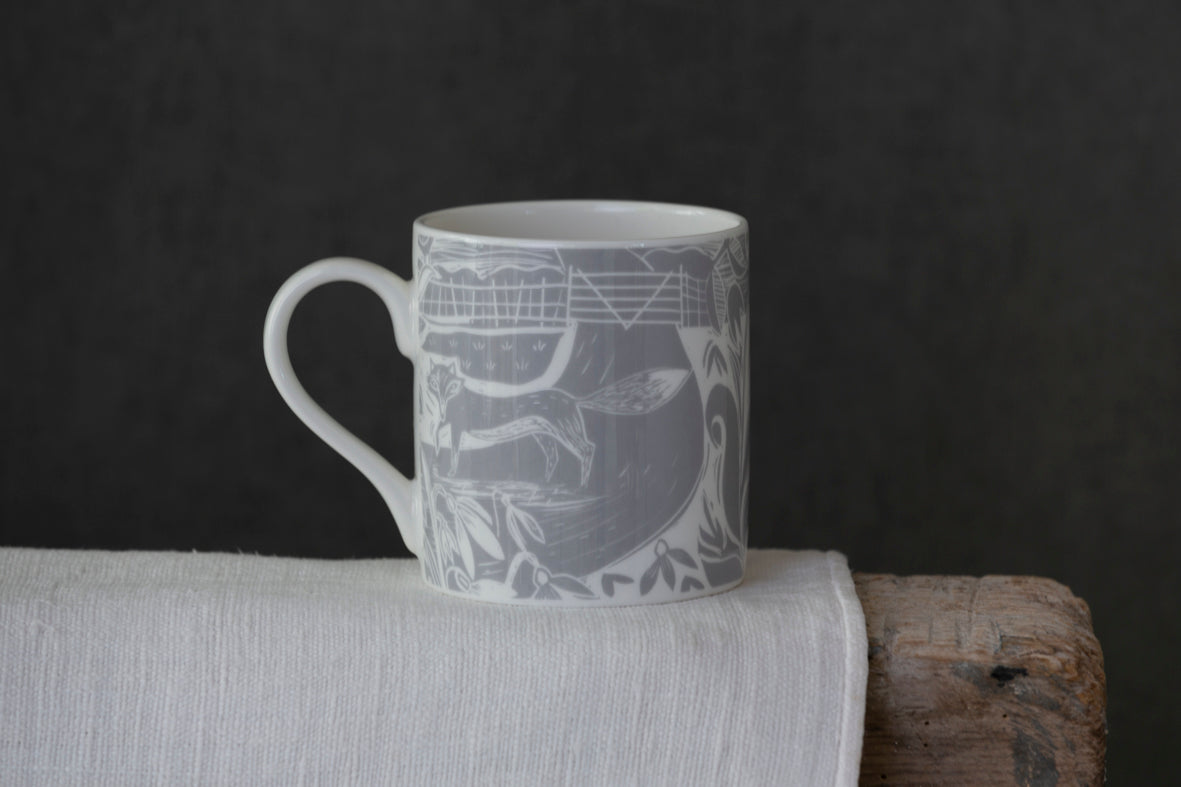 Sam Wilson Owl and Fox Mug