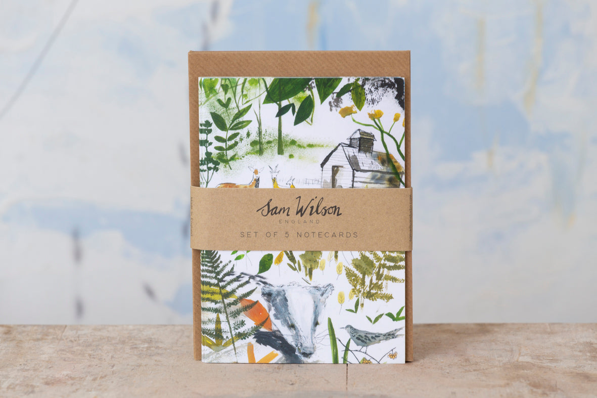 Sam Wilson In The Woods Notecard Set