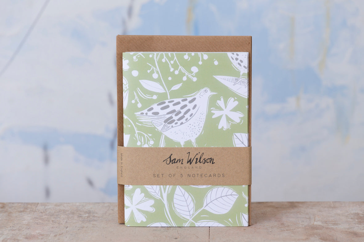 Sam Wilson Hedgerow Notecard Set