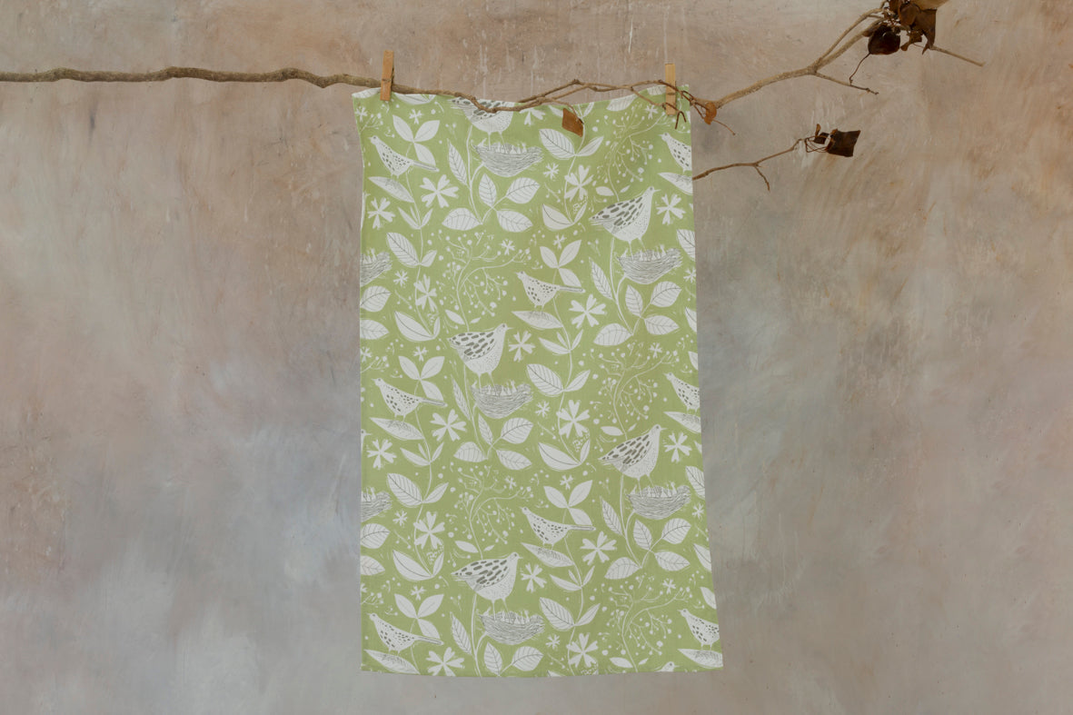 Sam Wilson Hedgerow Tea Towel