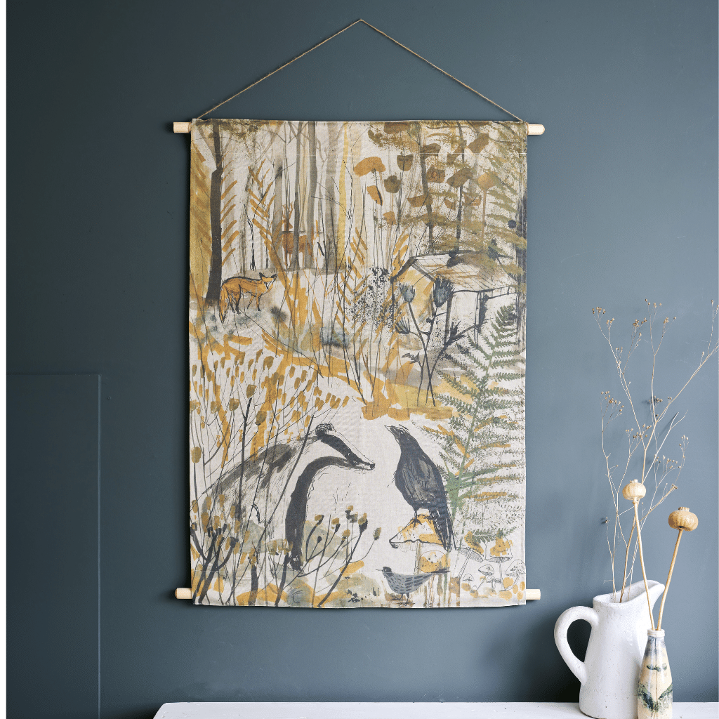 Badger & Crow Wall Hanging