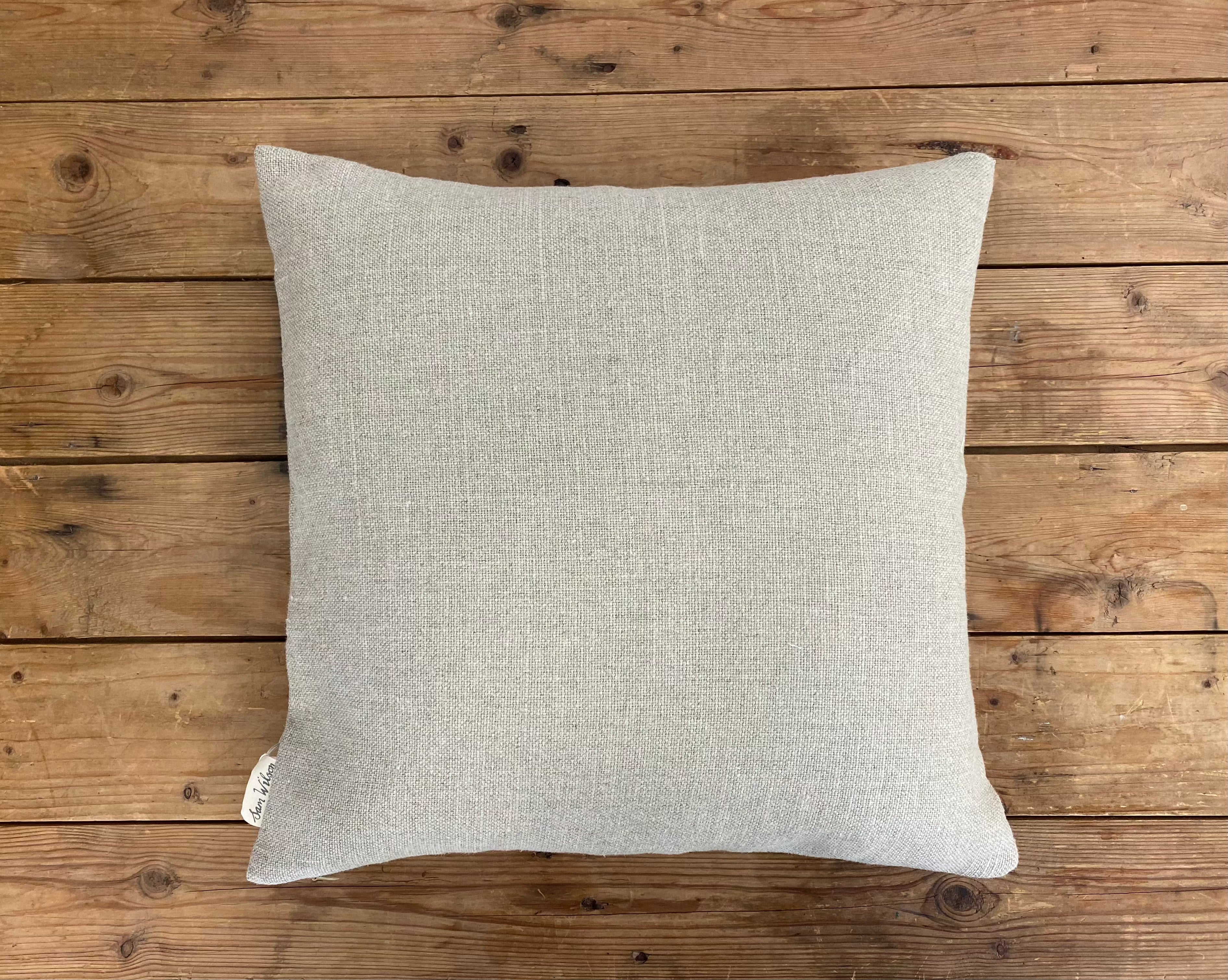Sam Wilson Natural Linen Square Cushion