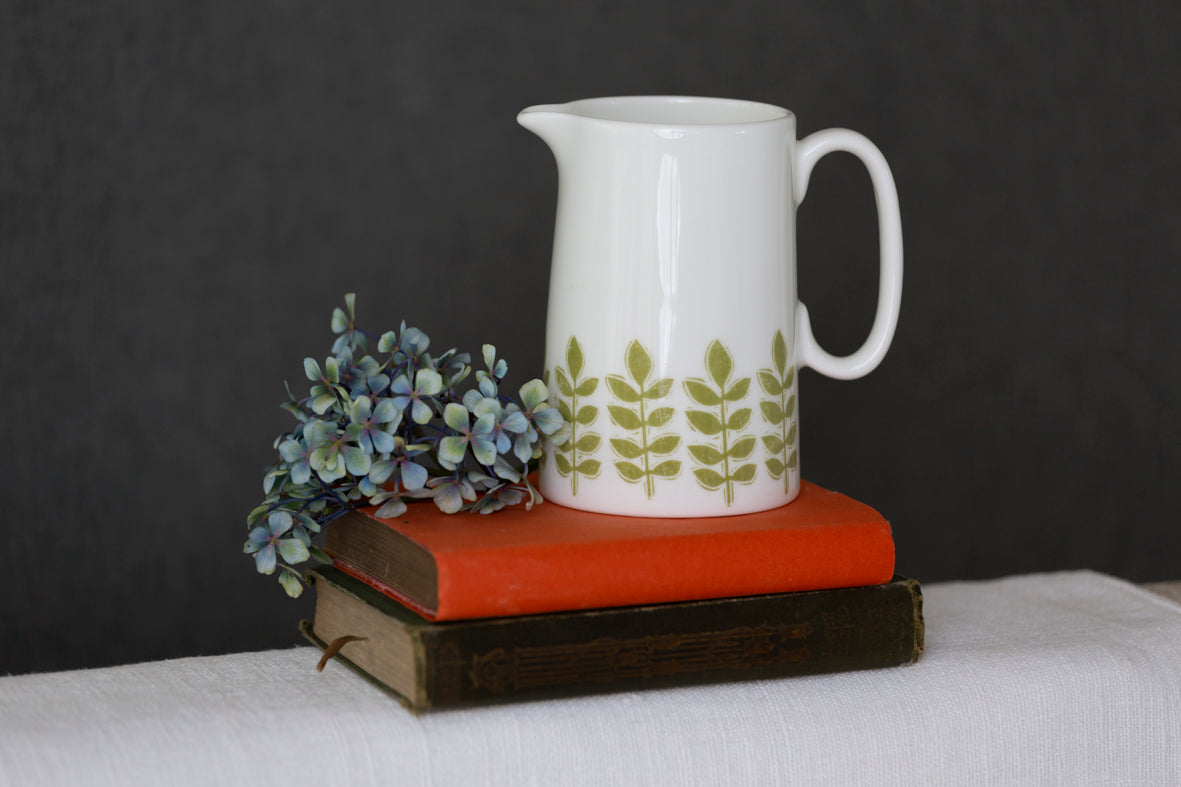 Sam Wilson Green Leaf Jug