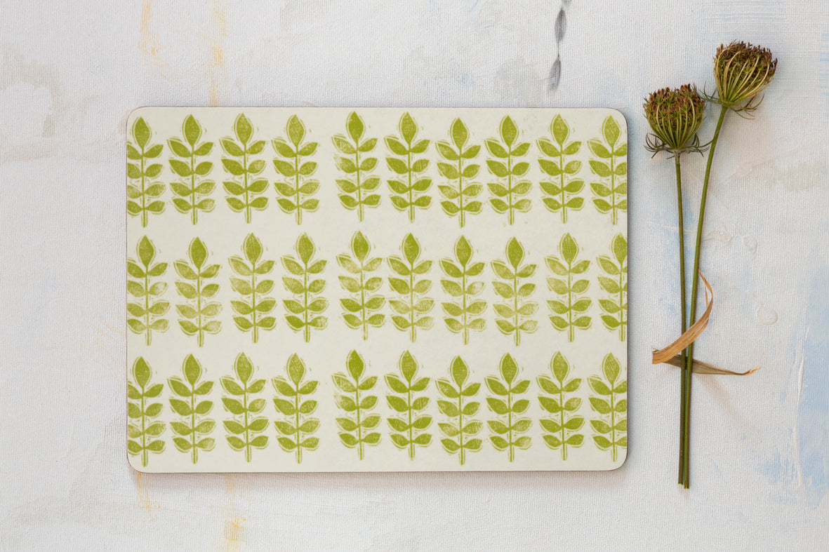 Sam Wilson Green Leaf Placemat